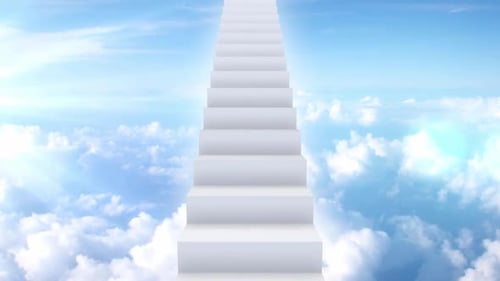 Através das portas no céu