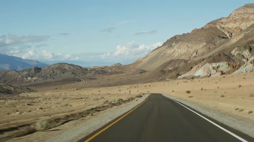 Roadtrip ins Death Valley — Künstler: Palette Drive, Kalifornien, USA