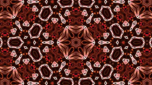 Brown Kaleidoscope Backgorund