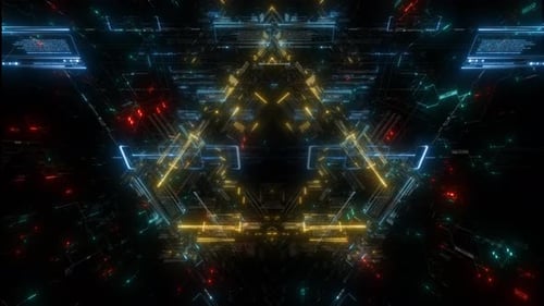 4K-Technologie-Hintergrund