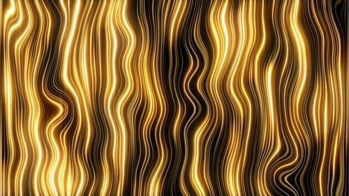 Gold Loop Lines Background