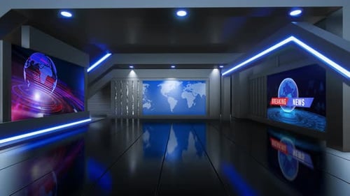 Virtual Studio Set B702