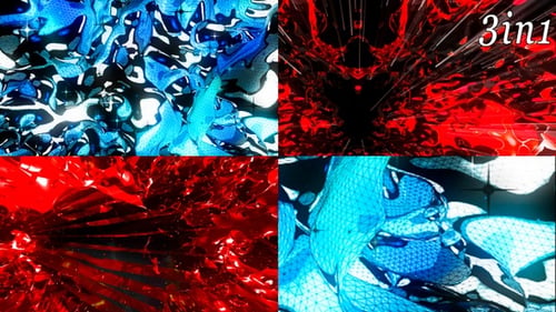 Stream Dream - VJ Loop Pack (3in1)