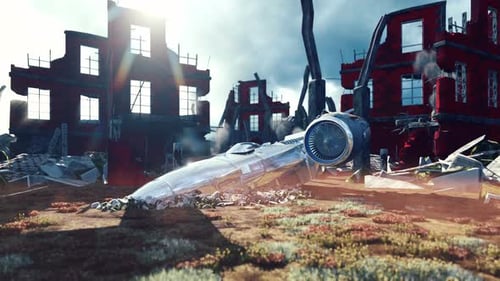 A Crashed Spaceship