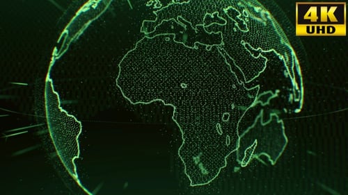 Hud Planet Earth Video Background Loops V1