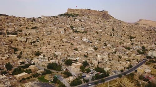 Unique Settlement Old Mardin Rock Houses, Anatolia, Turkey, Middle East