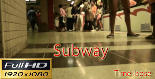 Subway Time Lapse - Full HD