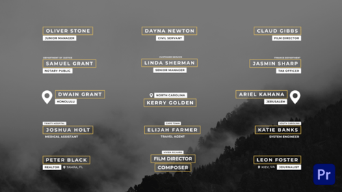 Corporate Lower Thirds | Auto Resize Titles | PP