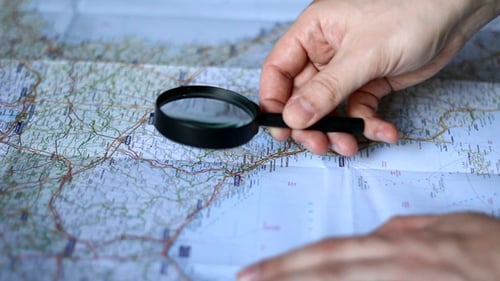 Finding a City on a Map