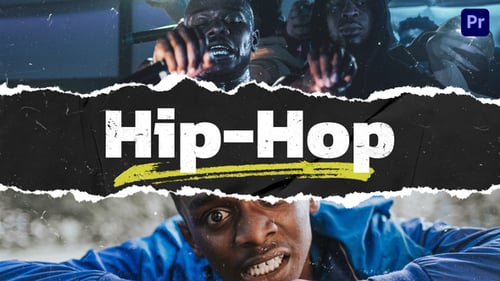 Urban Hip-Hop Intro & Story Mogrt