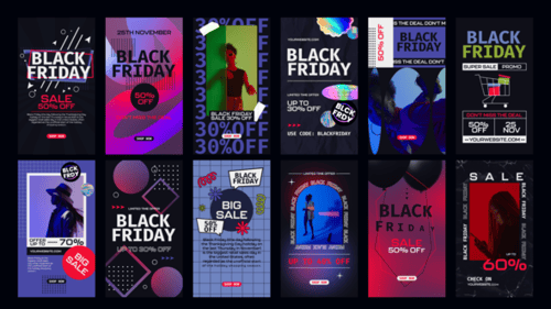 Black Friday Instagram Stories