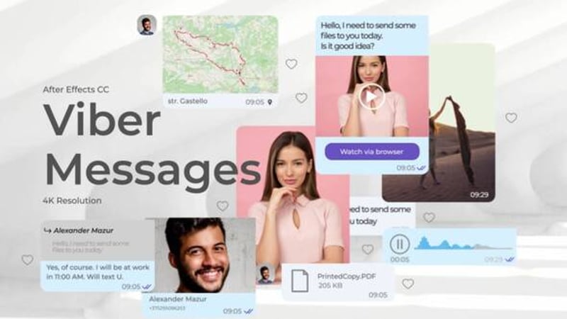 2,764 Messages Templates - Editable Video Templates - Envato