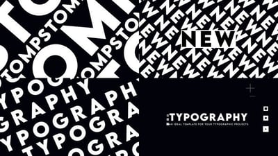 Typography, Openers ft. ad & animation - Envato