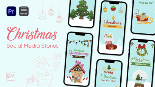 Animated Christmas Greetings for Festive Stories