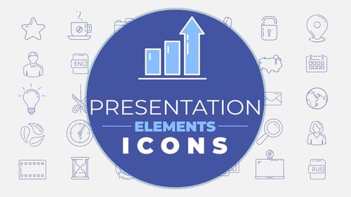 Presentation Elements Icons