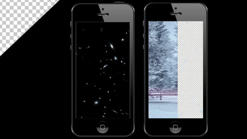 Glow Particles Falling V2 - Vertical