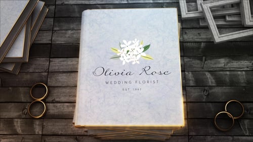 Wedding Book Logo Reveal