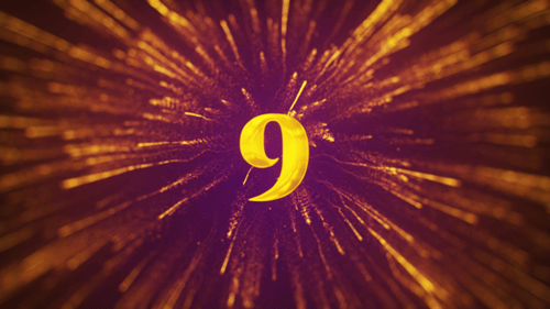 New Year Countdown Logo Mogrt