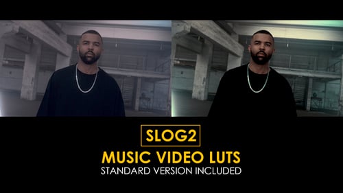 Slog2 Video LUTs for Cinematic Music Video Color Grading