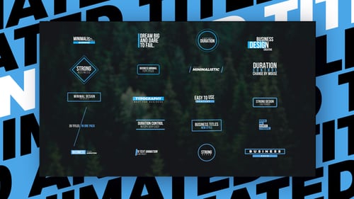 Business Animated Text (FCPX)