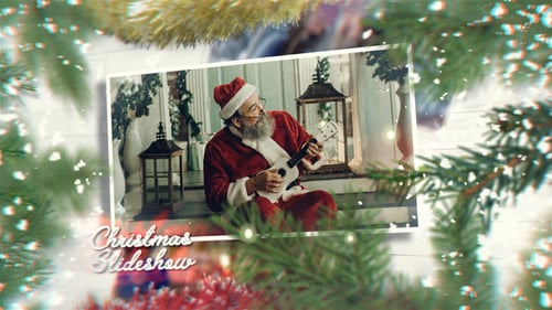 Elegant Christmas Photo Slideshow for Holiday Family Memories