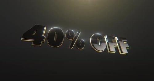 40% Off Title - 4K