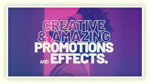 Fast Motion Typography