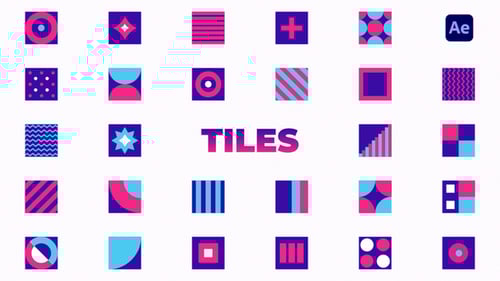 Dynamic Geometric Shapes and Patterns Animation