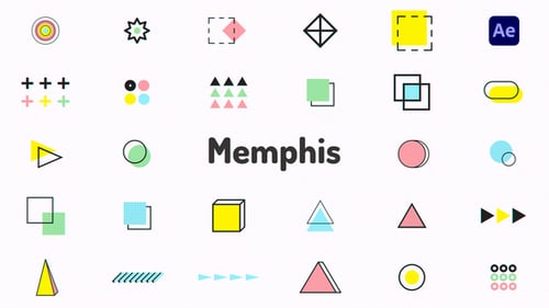 Dynamic Geometric Shape Animations Pack