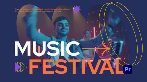 Music Festival Promo for Premiere Pro