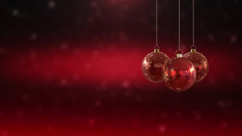 Christmas Events Background Loop 4k