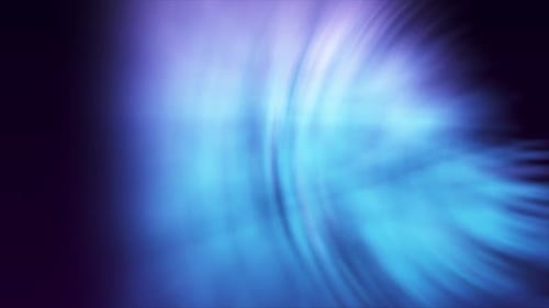 Abstract Flowing Blue Light Background Animation