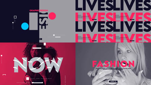 Dynamic Typography Intro: Modern Motion Graphics Opener, Openers ft ...