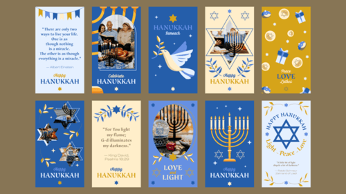 Hanukkah Tiktok | Instagram Stories