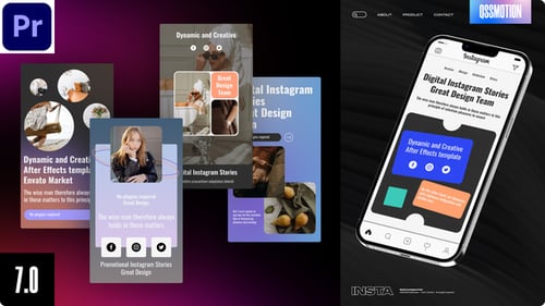 Business Instagram Stories For Premiere Pro