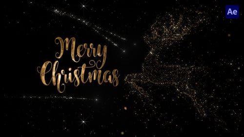 Glittering Christmas and New Year Title Opener