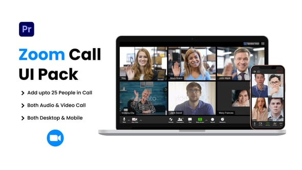 Zoom Meeting Creator, Elements ft. zoom call & conference - Envato