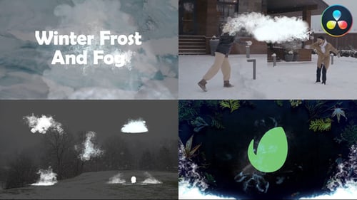 Winter Frost And Fog Pack for DaVinci Resolve