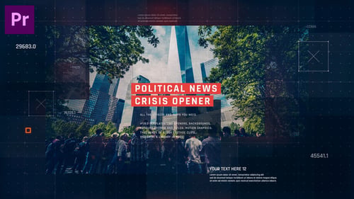 Political News Slideshow / Digital Corporate Opener / Technology Business / Economy Crisis