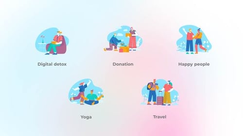 Desintoxicación digital: conceptos azules