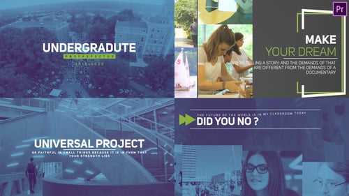 University Promo Premiere Pro