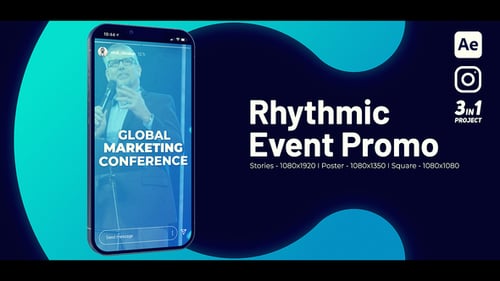 Dynamic Social Media Event Promotion Slideshow