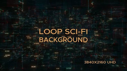 Loop Sci Fi Background