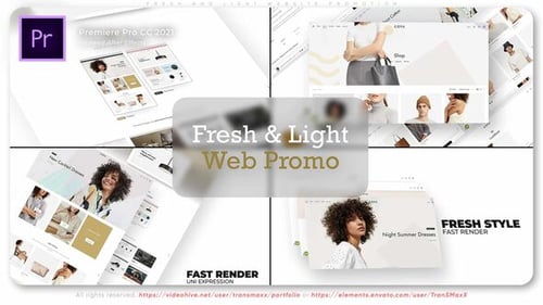 Fresh and Light Website Promotion