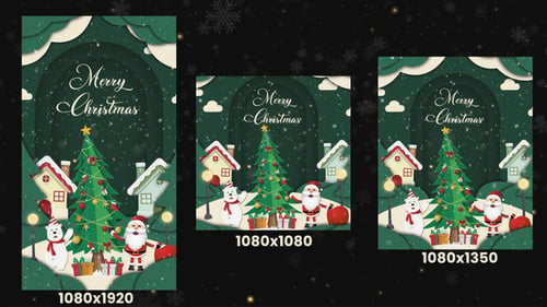 Merry Christmas Intro 3 in 1