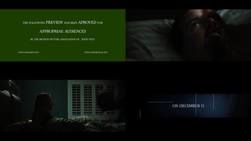 Dark Cinematic Glitch Trailer Title Sequence