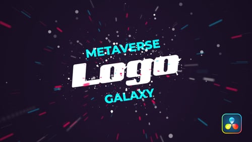 Cosmic Particle Logo Reveal Animation