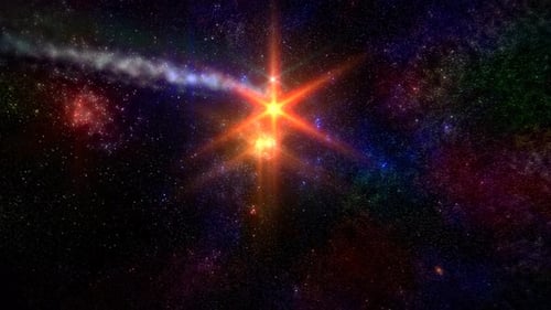 Massive Galaxy Travel Loop Background