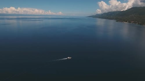 Motor Boat in the Sea