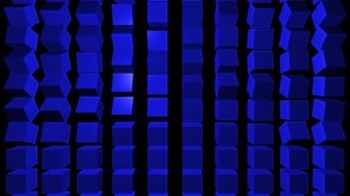 Aligning Blue Cubes